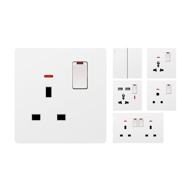 UK Standard Switch and Socket