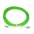 LC PC to LC PC Duplex Multimode OM5 Fibre Optic Patch Cord